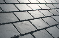 Gwernaffield slate roof